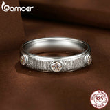 Anel Masculino Moissanite Delicado Bamoer