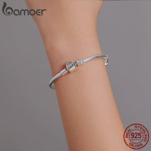 Bracelete Charme Básica Bamoer