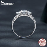 Anel Moissanite Bamoer