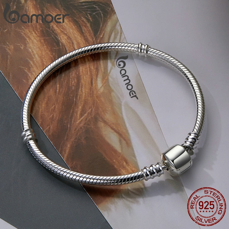 Bracelete Charme Básica Bamoer