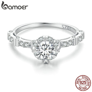 Anel Moissanite Requintado Bamoer